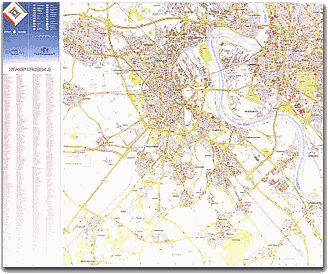 Neusser Stadtplan 1986