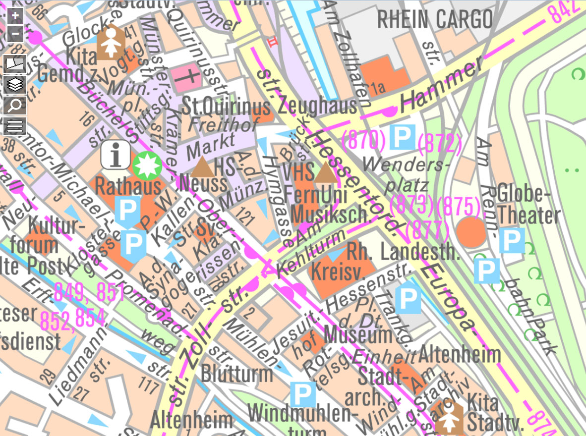 Stadtplan-Viewer 2017