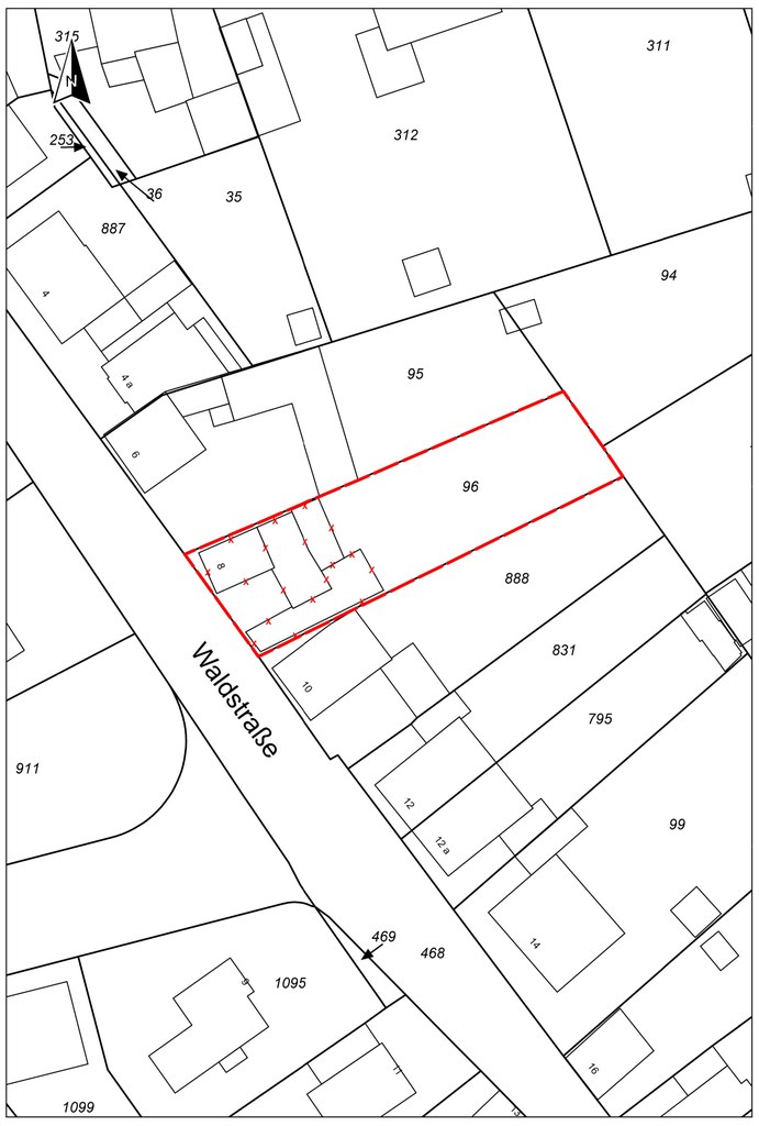 Verkauf eines Grundstückes in Rosellerheide an der Waldstraße 8 an private Bauherr*innen im Bieterverfahren