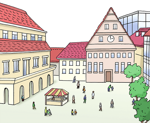 Innenstadt.