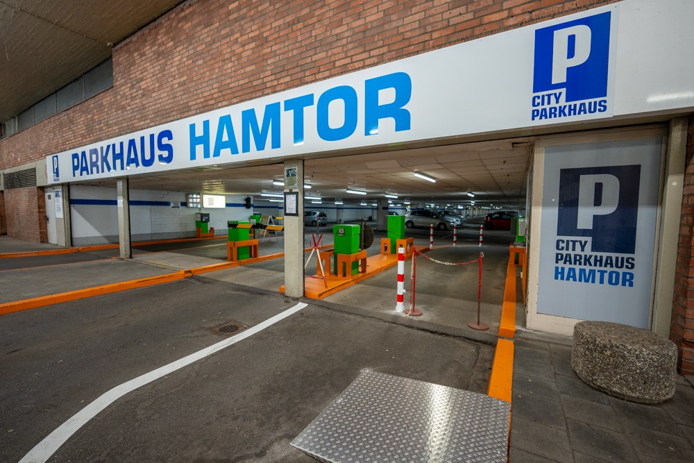 Das "neue" City-Parkhaus "Hamtor" ehemals "Kaufhof" an der Spulgasse hält 330 Plätze zur Verfügung. (Foto: Stadt Neuss)